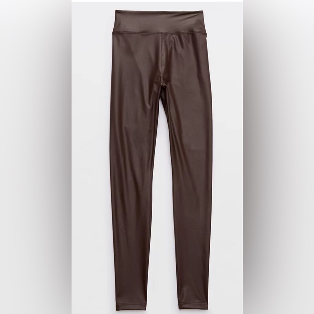 OFFLINE By Aerie Real Luxe Faux Leather Legging